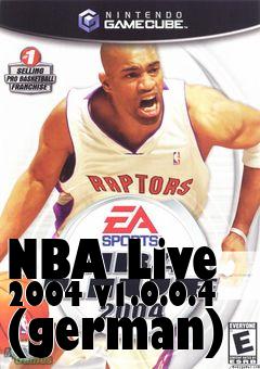 Box art for NBA Live 2004 v1.0.0.4 (german)