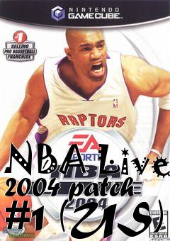 Box art for NBA Live 2004 patch #1 (US)