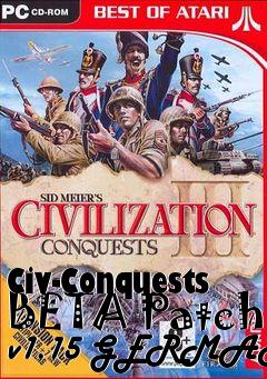 Box art for Civ-Conquests BETA Patch v1.15 GERMAN