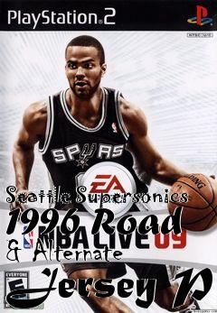 Box art for Seattle Supersonics 1996 Road & Alternate Jersey P