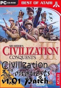 Box art for Civilization 3 Conquests v1.01 Patch