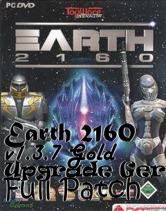 Box art for Earth 2160 v1.3.7 Gold Upgrade German Full Patch