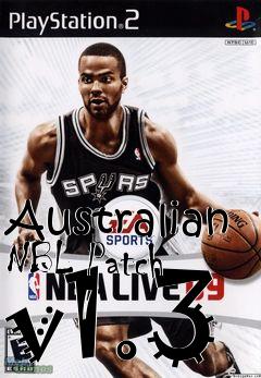 Box art for Australian NBL Patch v1.3