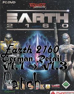 Box art for Earth 2160 German Retail v1.1 -> v1.3 Patch