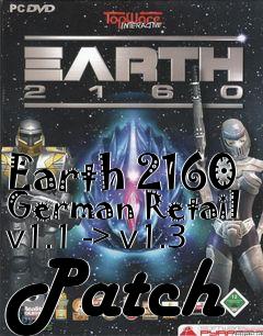 Box art for Earth 2160 German Retail v1.1 -> v1.3 Patch