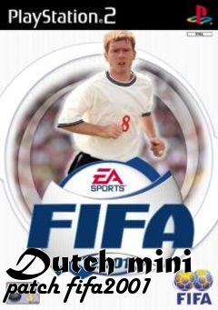 Box art for Dutch mini patch fifa2001