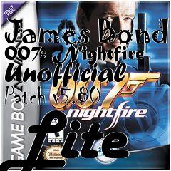 Box art for James Bond 007: Nightfire Unofficial Patch v5.80 Lite