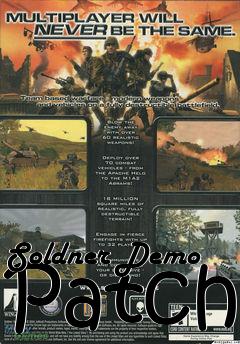 Box art for Soldner Demo Patch