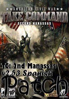 Box art for TC: 2nd Manassas v2.53 Spanish Patch