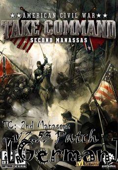 Box art for TC: 2nd Manassas - v2.53 Patch [German]