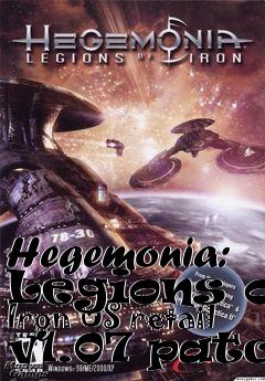 Box art for Hegemonia: Legions of Iron US retail v1.07 patch