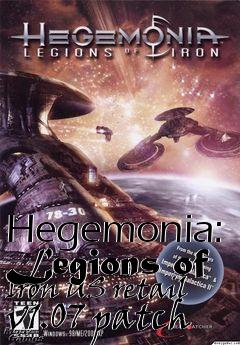 Box art for Hegemonia: Legions of Iron US retail v1.07 patch