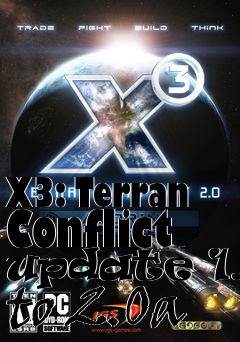 Box art for X3: Terran Conflict update 1.4 to 2.0a