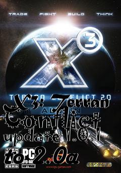 Box art for X3: Terran Conflict update 1.0.1 to 2.0a