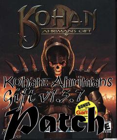 Box art for Kohan: Ahrimans Gift v1.3.7 Patch