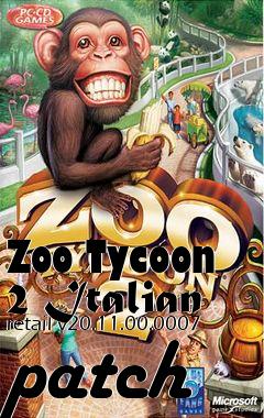 Box art for Zoo Tycoon 2 Italian retail v20.11.00.0007 patch