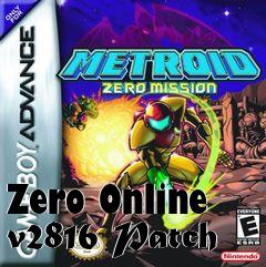 Box art for Zero Online v2816 Patch