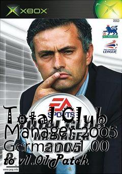 Box art for Total Club Manager 2005 German v1.00 to v1.01Patch