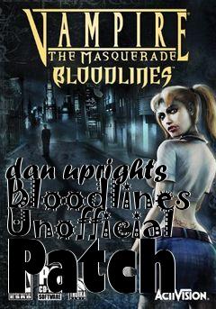 Box art for dan uprights Bloodlines Unofficial Patch