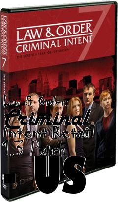 Box art for Law & Order: Criminal Intent Retail 1.3 Patch - US
