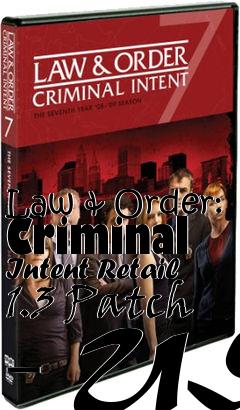 Box art for Law & Order: Criminal Intent Retail 1.3 Patch - US