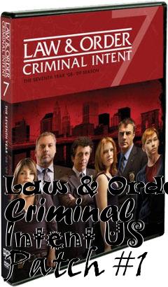 Box art for Law & Order: Criminal Intent US Patch #1