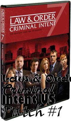 Box art for Law & Order: Criminal Intent US Patch #1