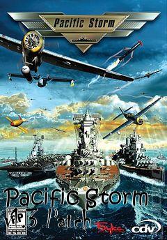 Box art for Pacific Storm v1.3 Patch