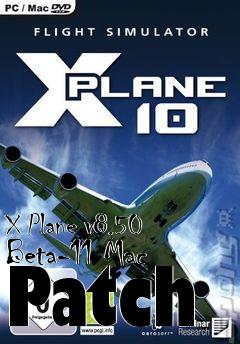 Box art for X Plane v8.50 Beta-11 Mac Patch