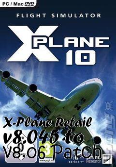 Box art for X-Plane Retail v8.045 to v8.06 Patch