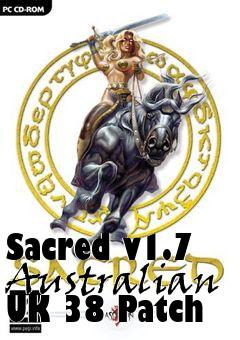 Box art for Sacred v1.7 Australian UK 38 Patch