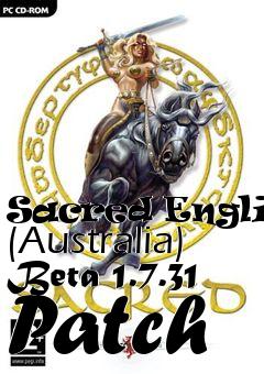 Box art for Sacred English (Australia) Beta 1.7.31 Patch