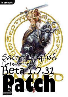 Box art for Sacred English (International) Beta 1.7.31 Patch