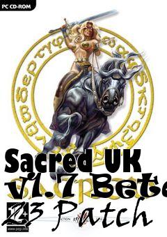 Box art for Sacred UK v1.7 Beta 23 Patch