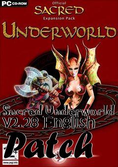 Box art for Sacred Underworld v2.28 English Patch