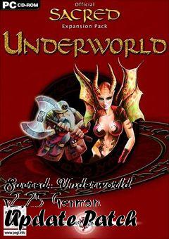 Box art for Sacred: Underworld v2.25 German Update Patch