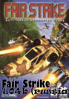 Box art for Fair Strike 1.04b (russian)