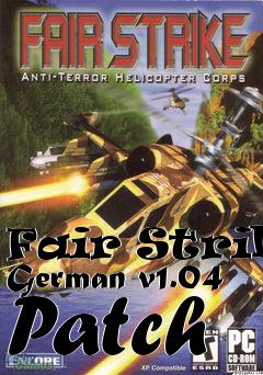 Box art for Fair Strike German v1.04 Patch