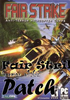 Box art for Fair Strike German v1.02 Patch