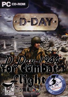 Box art for D-Day 1944 for Combat Flight 3 v1.05a (US)