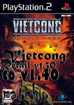 Box art for Vietcong Retail v1.30 to v1.40 patch