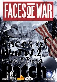 Box art for Faces of War v1.2 to v1.3 Beta Patch