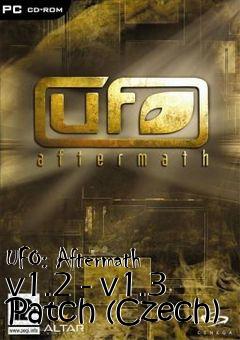 Box art for UFO: Aftermath v1.2 - v1.3 Patch (Czech)