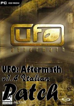 Box art for UFO: Aftermath v1.4 Italian Patch