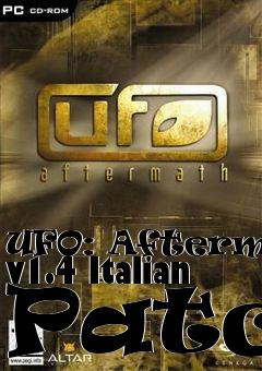 Box art for UFO: Aftermath v1.4 Italian Patch