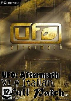 Box art for UFO: Aftermath v1.4 Italian Full Patch