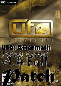 Box art for UFO: Aftermath Polish Retail v1.4 Full Patch