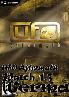 Box art for UFO Aftermath Patch 1.3 (German)