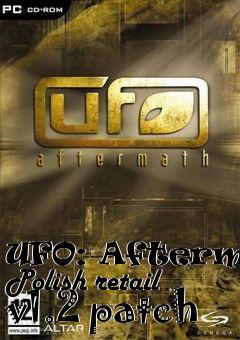 Box art for UFO: Aftermath Polish retail v1.2 patch