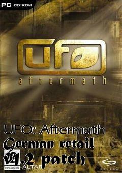 Box art for UFO: Aftermath German retail v1.2 patch